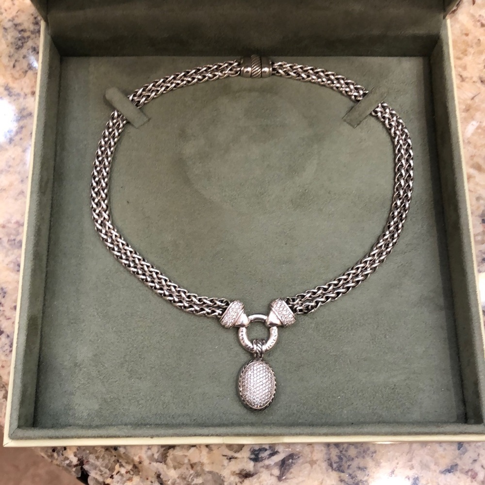 David Yurman wheat CHAIN & ENHANCER